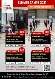 Oldham summer camps