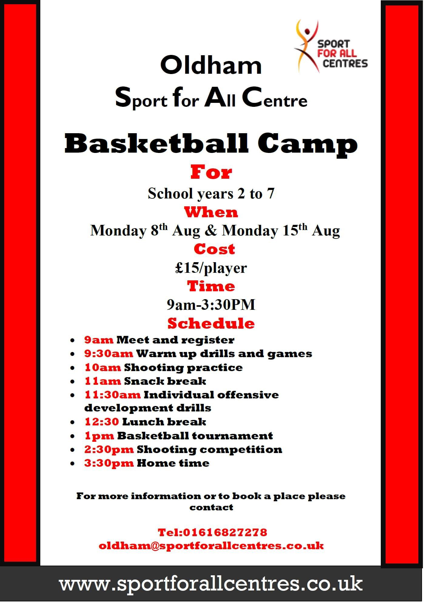 Oldham summer camps